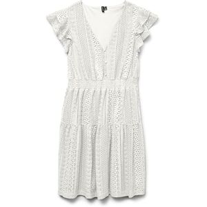 VERO MODA dam Vmhoney Lace V-hals Short Dress WVN Ga, Snövit, L VERO MODA dam Vmhoney Lace V-hals Short Dress WVN Ga, Snövit, L