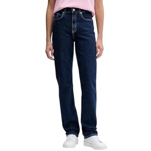 KARL LAGERFELD JEANS , Dam, High Rise Raight Denim, Rak Ben, Blå, 3030 KARL LAGERFELD JEANS , Dam, High Rise Raight Denim, Rak Ben, Blå, 3030