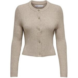 ONLY Damkofta ONLKATIA Life LS Button – Regular Fit XS – XL brun grå, mocha meringue, XL ONLY Damkofta ONLKATIA Life LS Button – Regular Fit XS – XL brun grå, mocha meringue, XL