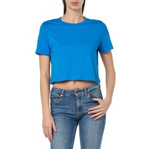 PIECES Dam Pcsara Ss Short Tee Noos T-shirt, Fransk blå, S PIECES Dam Pcsara Ss Short Tee Noos T-shirt, Fransk blå, S