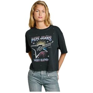 Pepe Jeans dam Louise t-shirt, svart (svart), S, svart (svart), S Pepe Jeans dam Louise t-shirt, svart (svart), S, svart (svart), S