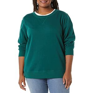 Amazon Essentials Dam Tröja i Fleece med Rund Hals (Finns i Extra Stor Storlek), Mörkgrön, L Amazon Essentials Dam Tröja i Fleece med Rund Hals (Finns i Extra Stor Storlek), Mörkgrön, L