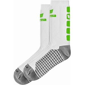 Erima unisex vuxen CLASSIC 5-C Strumpor (2181915), vit/green, 31-34 Erima unisex vuxen CLASSIC 5-C Strumpor (2181915), vit/green, 31-34