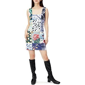 Desigual Damer 21WWVK901000L Klänning Dam Kläder, Vit, M Desigual Damer 21WWVK901000L Klänning Dam Kläder, Vit, M