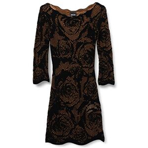 Just Cavalli Damklänning, 900j svart jacquard, M Just Cavalli Damklänning, 900j svart jacquard, M