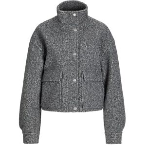JJXX JACK & JONES Jxastrid Curly Jacka OTW bomberjacka, Grå melange, S JJXX JACK & JONES Jxastrid Curly Jacka OTW bomberjacka, Grå melange, S