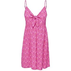 ONLY Onlnova Life Vis Jules Dress AOP, Fuchsia lila, XS ONLY Onlnova Life Vis Jules Dress AOP, Fuchsia lila, XS