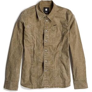 G-STAR RAW Smal skjorta, långärmad, Grön (antik grön D25243-d729-735), L G-STAR RAW Smal skjorta, långärmad, Grön (antik grön D25243-d729-735), L