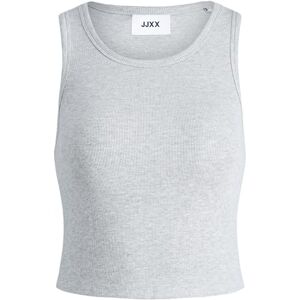 JJXX dam Jxfallon Sl Rib Tank Top Noos t-shirt, Ljusgrå melange, XS JJXX dam Jxfallon Sl Rib Tank Top Noos t-shirt, Ljusgrå melange, XS