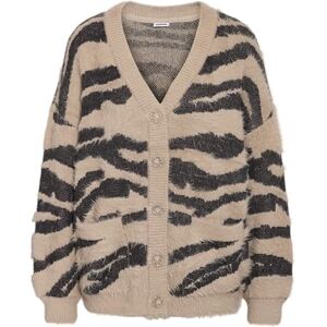 NOISY MAY Nmflynn L/S V-hals stickad kofta Noos, Aluminium, S NOISY MAY Nmflynn L/S V-hals stickad kofta Noos, Aluminium, S
