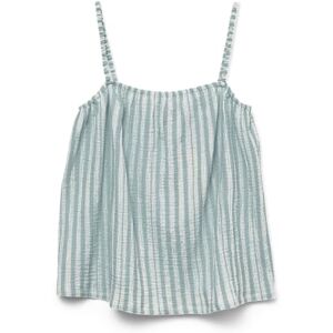 VERO MODA Vmnanna Singlet Top WVN Ga Noos, Grå mist, L VERO MODA Vmnanna Singlet Top WVN Ga Noos, Grå mist, L