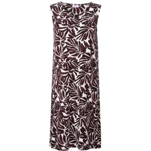 Cecil mönstrad jerseyklänning, Mulberry Red, XS Cecil mönstrad jerseyklänning, Mulberry Red, XS