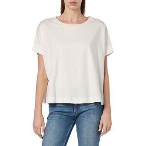 Geox Woman W T-shirt T-Shirts Brilliant White_XL, Strålande vit, XL Geox Woman W T-shirt T-Shirts Brilliant White_XL, Strålande vit, XL