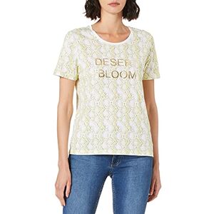 Blue Seven Damer allsidigt tryck, rund hals T-shirt Blue Seven Damer allsidigt tryck, rund hals T-shirt