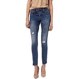 VERO MODA Kvinnlig skinny fit jeans VMTILDE normal midja, Mellanblå denim, 30/XXS/L VERO MODA Kvinnlig skinny fit jeans VMTILDE normal midja, Mellanblå denim, 30/XXS/L