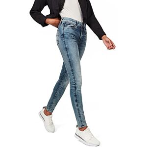 G-STAR RAW 3301 skinny jeans med hög midja, Blå (Medium Aged D06053-8968-071), 24W x 30L G-STAR RAW 3301 skinny jeans med hög midja, Blå (Medium Aged D06053-8968-071), 24W x 30L