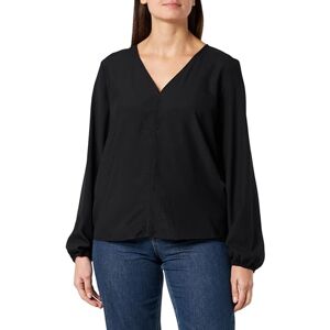 NAEMI Klassisk långärmad damblus 25325442-NA01, svart, M, svart, M NAEMI Klassisk långärmad damblus 25325442-NA01, svart, M, svart, M