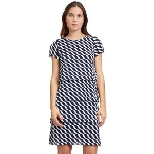 Betty Barclay damklänning, Mörkblå/grädde, 38 Betty Barclay damklänning, Mörkblå/grädde, 38