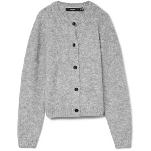VERO MODA VMNOVAH LS O-hals knapp Cardi GA NOOS, Medium grå melerad, XS VERO MODA VMNOVAH LS O-hals knapp Cardi GA NOOS, Medium grå melerad, XS