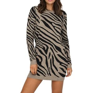 ONLY Onljenni Ls Dress KNT Nca, Fossil, M ONLY Onljenni Ls Dress KNT Nca, Fossil, M