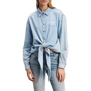 KARL LAGERFELD JEANS , Dam, Jeansskjorta, Regular Fit, Blå, M KARL LAGERFELD JEANS , Dam, Jeansskjorta, Regular Fit, Blå, M