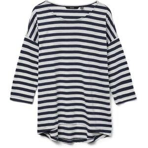 VERO MODA dam Vmluna Malena 3/4 Top Ga JRS Noos, marinblå blazer, XS VERO MODA dam Vmluna Malena 3/4 Top Ga JRS Noos, marinblå blazer, XS