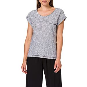 camel active dam-t-shirt randig med rund hals, Svart-vit, M camel active dam-t-shirt randig med rund hals, Svart-vit, M