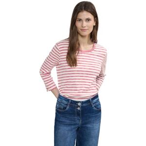 Cecil dam multimelange randig t-skjorta Pa, Rosa sorbet, L Cecil dam multimelange randig t-skjorta Pa, Rosa sorbet, L
