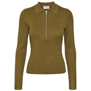 VERO MODA VMMAITE LS Polo Top VMA NOOS, gran grön, M VERO MODA VMMAITE LS Polo Top VMA NOOS, gran grön, M