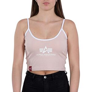Alpha Industries Basic ML Cropped Tank Top för kvinnor Black Alpha Industries Basic ML Cropped Tank Top för kvinnor Black