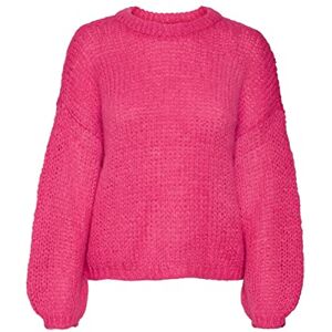 VERO MODA dam Tröja Vmada Ls O-neck tröja Ga Noos, Fuchsia Purple, XXL VERO MODA dam Tröja Vmada Ls O-neck tröja Ga Noos, Fuchsia Purple, XXL
