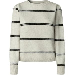 Pepe Jeans dam Carmela randiga stickade kläder, beige (mörk Ecru vit), S, Beige (mörk Ecru vit), S Pepe Jeans dam Carmela randiga stickade kläder, beige (mörk Ecru vit), S, Beige (mörk Ecru vit), S