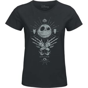 Disney T-shirt dam, Urtvättad antracit, S Disney T-shirt dam, Urtvättad antracit, S