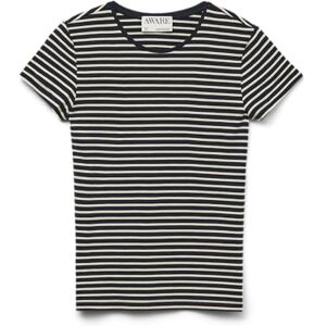 VERO MODA Awines Fiona Ss O-Neck Top Noos, Mörk safir, L VERO MODA Awines Fiona Ss O-Neck Top Noos, Mörk safir, L