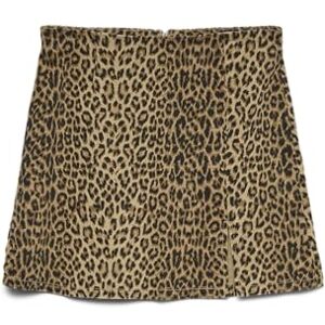VERO MODA dam Vmnelly Hr Short Skirt AOP Noos, Silver Mink, S VERO MODA dam Vmnelly Hr Short Skirt AOP Noos, Silver Mink, S