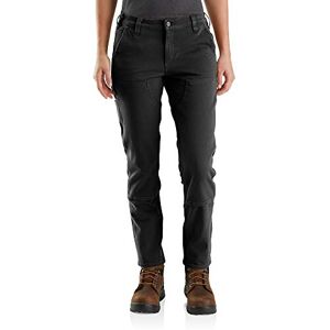 Carhartt Rugged Flex Relaxed Fit, arbetsbyxor av twill med förstärkt framsida, arbetsbyxor, svart Carhartt Rugged Flex Relaxed Fit, arbetsbyxor av twill med förstärkt framsida, arbetsbyxor, svart