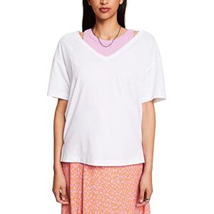 ESPRIT Dam 043EE1K325 t-shirt, 100/WHITE, XXS, 100/vit, XXS ESPRIT Dam 043EE1K325 t-shirt, 100/WHITE, XXS, 100/vit, XXS