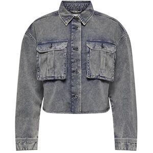 ONLY Onldrew Acid jacka för kvinnor Cc OTW, Totalförmörkelse, M ONLY Onldrew Acid jacka för kvinnor Cc OTW, Totalförmörkelse, M