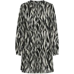 ONLY Onlnova Life Elite L/S Thea Button Dress, svart, M ONLY Onlnova Life Elite L/S Thea Button Dress, svart, M