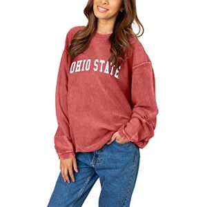 Chicka-D NCAA dam mysig fleece huvtröja Röd S Chicka-D NCAA dam mysig fleece huvtröja Röd S