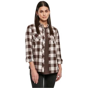 Urban Classics Damskjorta i 100% långärmad bomull, avslappnad fyrkantig skjorta, regelbunden passform, Storlekar: XS–5XL, rosa, M Urban Classics Damskjorta i 100% långärmad bomull, avslappnad fyrkantig skjorta, regelbunden passform, Storlekar: XS–5XL, rosa, M