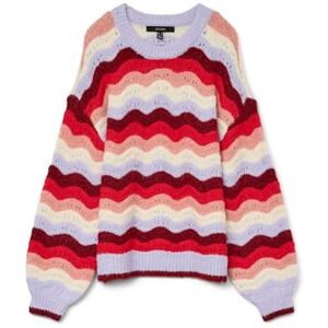VERO MODA Vmdoja Ls O-hals tröja Boo, Baby lavendel, S VERO MODA Vmdoja Ls O-hals tröja Boo, Baby lavendel, S