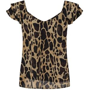 ONLY Onlasta Life Capsleeve V-hals topp WVN, svart, XS ONLY Onlasta Life Capsleeve V-hals topp WVN, svart, XS