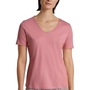 CALIDA Favourites dam-t-shirt, tillverkad av 100% supima-bomull, Blush Flower, 32/34 SE CALIDA Favourites dam-t-shirt, tillverkad av 100% supima-bomull, Blush Flower, 32/34 SE