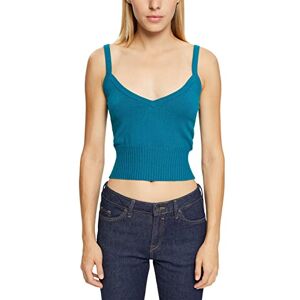 ESPRIT edc by Damer 092CC1I328 tröja, 455/TEAL blå, XXL ESPRIT edc by Damer 092CC1I328 tröja, 455/TEAL blå, XXL
