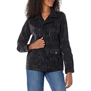 Desigual Chaq_Amar-jacka i konstläder för kvinnor, Svart, XS Desigual Chaq_Amar-jacka i konstläder för kvinnor, Svart, XS
