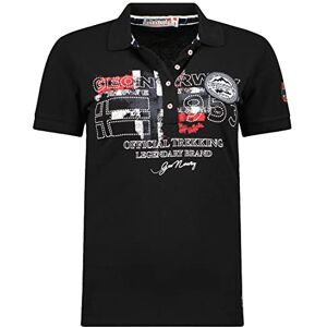 Geographical Norway Kerry Lady bomullspolo dam krage vanlig passform kortärmad passform t-shirt som andas klassisk dam, svart, XL Geographical Norway Kerry Lady bomullspolo dam krage vanlig passform kortärmad passform t-shirt som andas klassisk dam, svart, XL