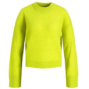 JJXX JACK & JONES Dam JXEMBER LS fluffig crew neck stickad NOOS, Lime Punch, XS JJXX JACK & JONES Dam JXEMBER LS fluffig crew neck stickad NOOS, Lime Punch, XS