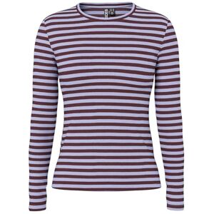 PIECES Damer Pcruka Ls Top JRS Noos Bc, tawny port, L PIECES Damer Pcruka Ls Top JRS Noos Bc, tawny port, L