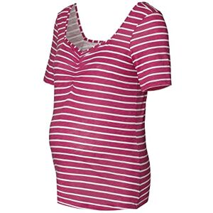 ESPRIT T-shirt kortärmad randig, Rosa 628, XL ESPRIT T-shirt kortärmad randig, Rosa 628, XL